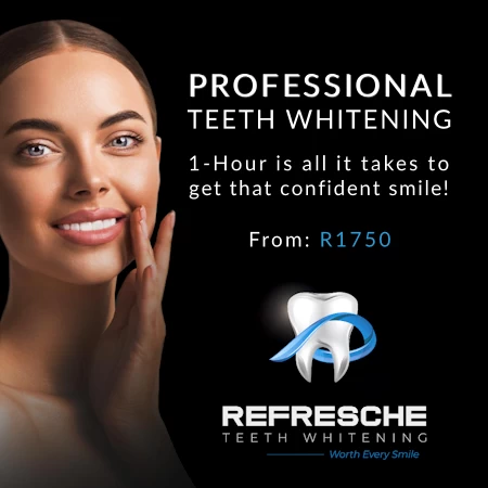 Get our Teeth Whitening Special from R1750